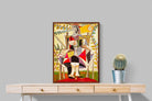 Pixalot Seated Woman in Garden