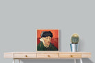 Pixalot Self-Portrait with Bandaged Ear and Pipe
