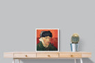 Pixalot Self-Portrait with Bandaged Ear and Pipe