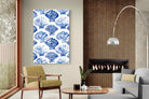 Pixalot Shell Pattern in Blue