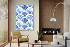 Pixalot Shell Pattern in Blue