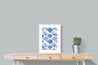 Pixalot Shell Pattern in Blue