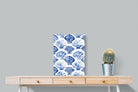 Pixalot Shell Pattern in Blue
