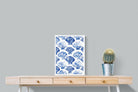 Pixalot Shell Pattern in Blue