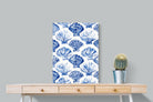 Pixalot Shell Pattern in Blue