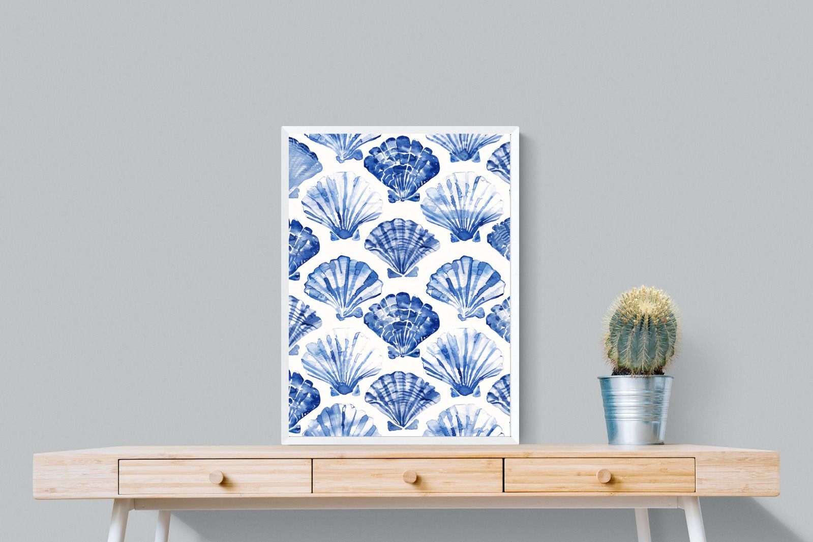 Pixalot Shell Pattern in Blue