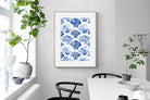 Pixalot Shell Pattern in Blue