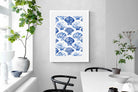 Pixalot Shell Pattern in Blue