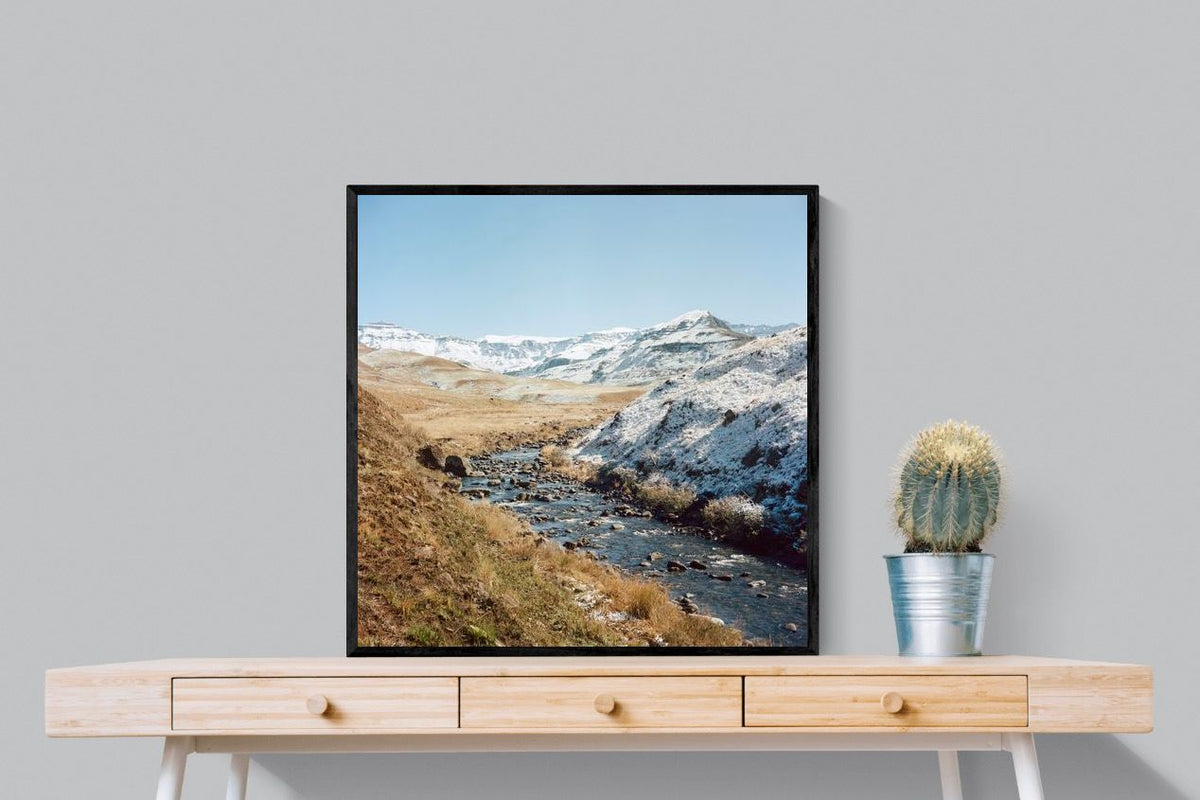 Pixalot ® Snowy Mountain River Valley