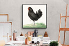 Pixalot Standing Black Chicken