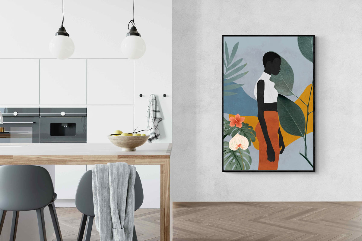 Pixalot ® Standing Woman Silhouette