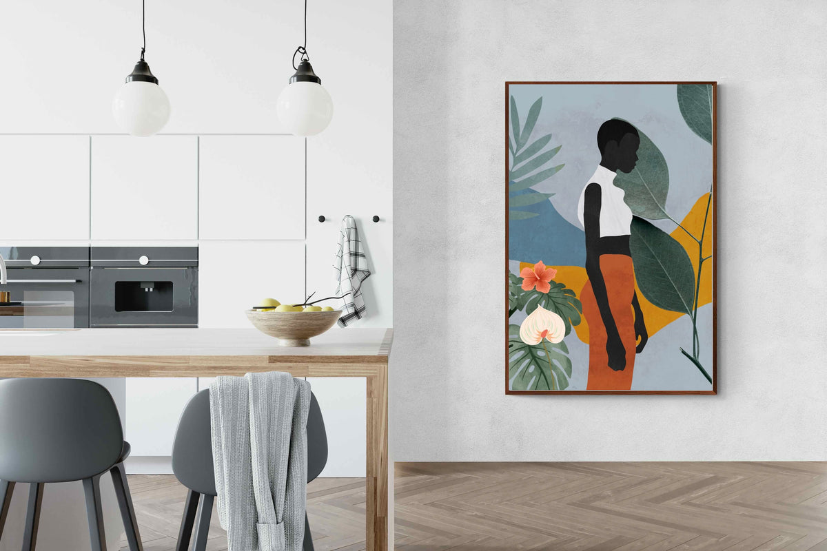 Pixalot ® Standing Woman Silhouette