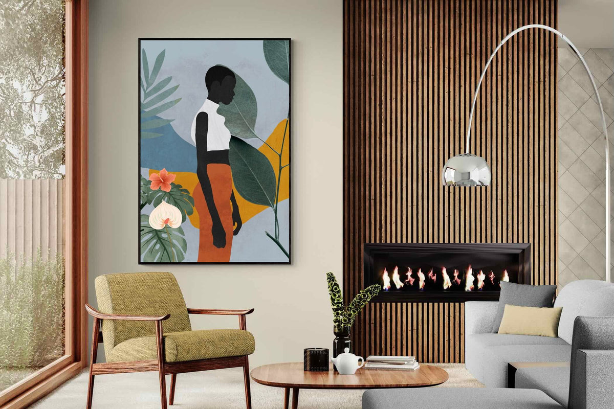 Pixalot ® Standing Woman Silhouette