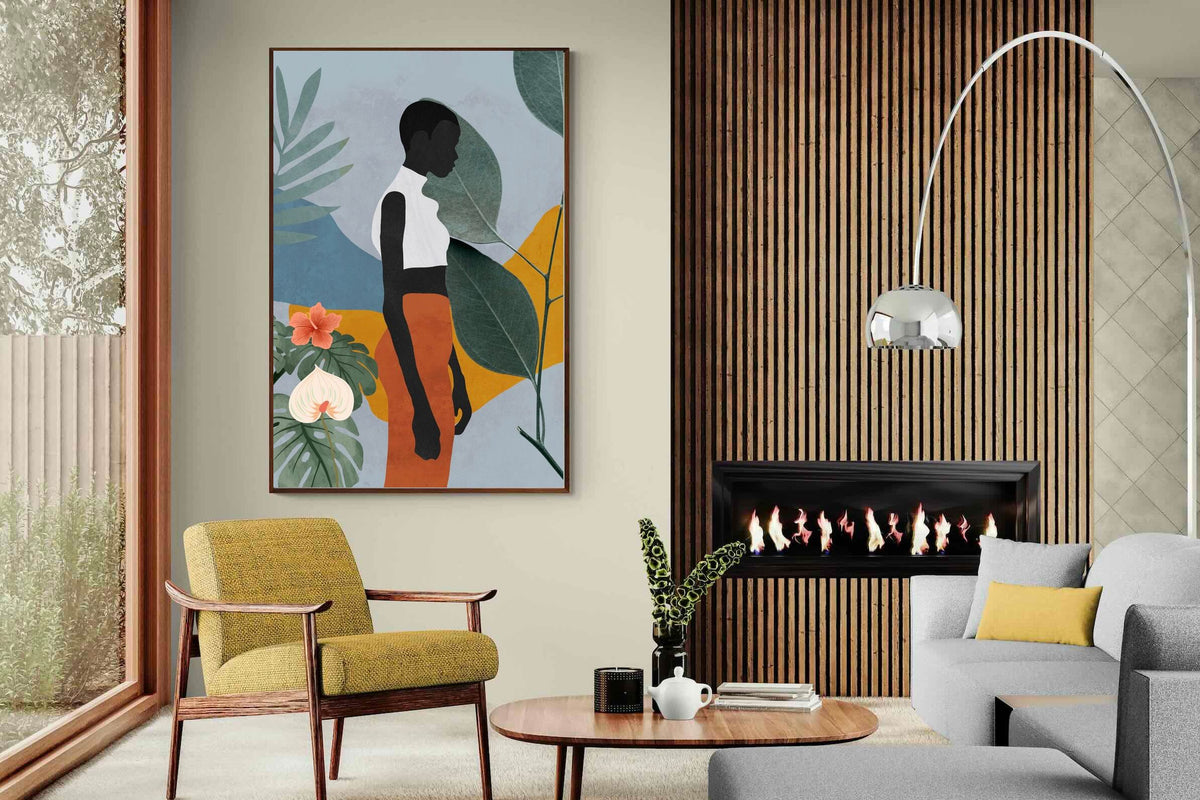 Pixalot ® Standing Woman Silhouette