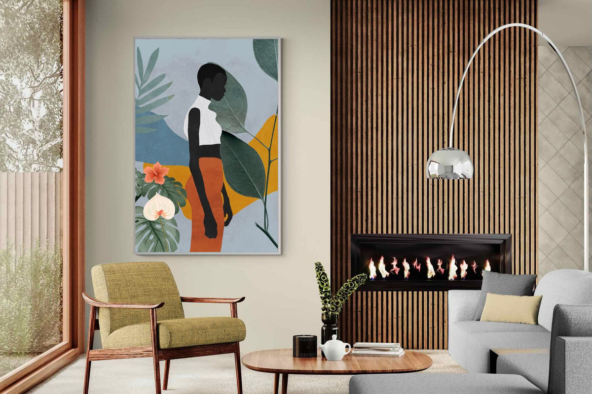 Pixalot ® Standing Woman Silhouette