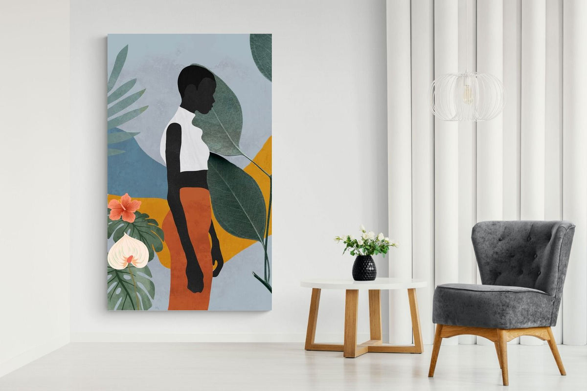 Pixalot ® Standing Woman Silhouette