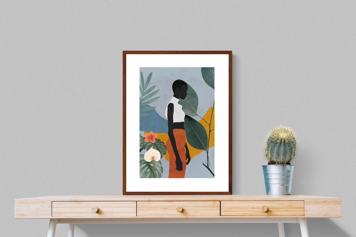 Pixalot ® Standing Woman Silhouette