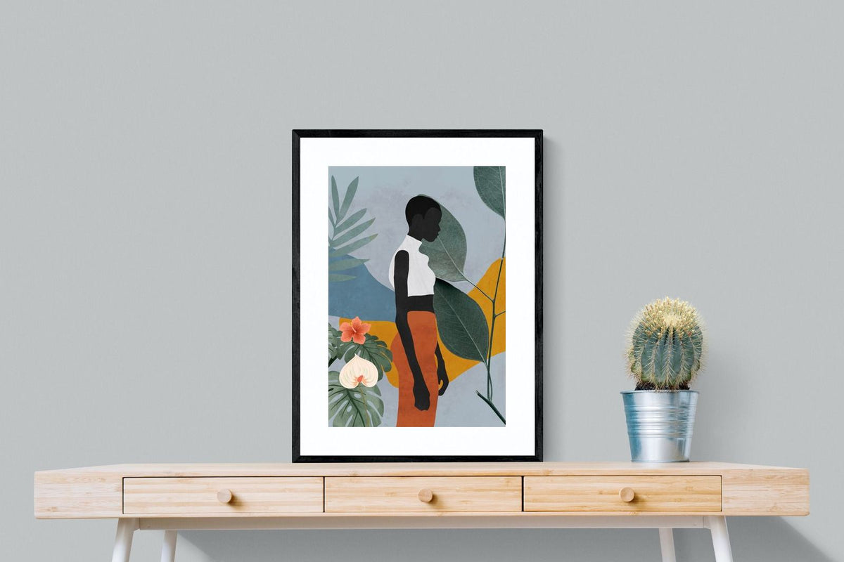 Pixalot ® Standing Woman Silhouette