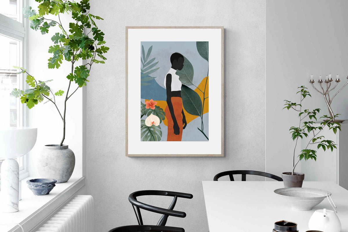 Pixalot ® Standing Woman Silhouette
