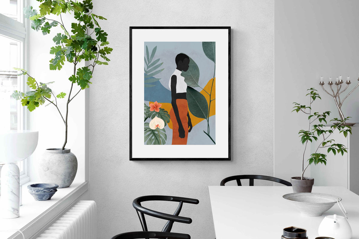 Pixalot ® Standing Woman Silhouette