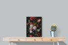 Pixalot Still Life with Flowers in a Glass Vase