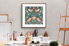 Pixalot Strawberry Thief Pattern