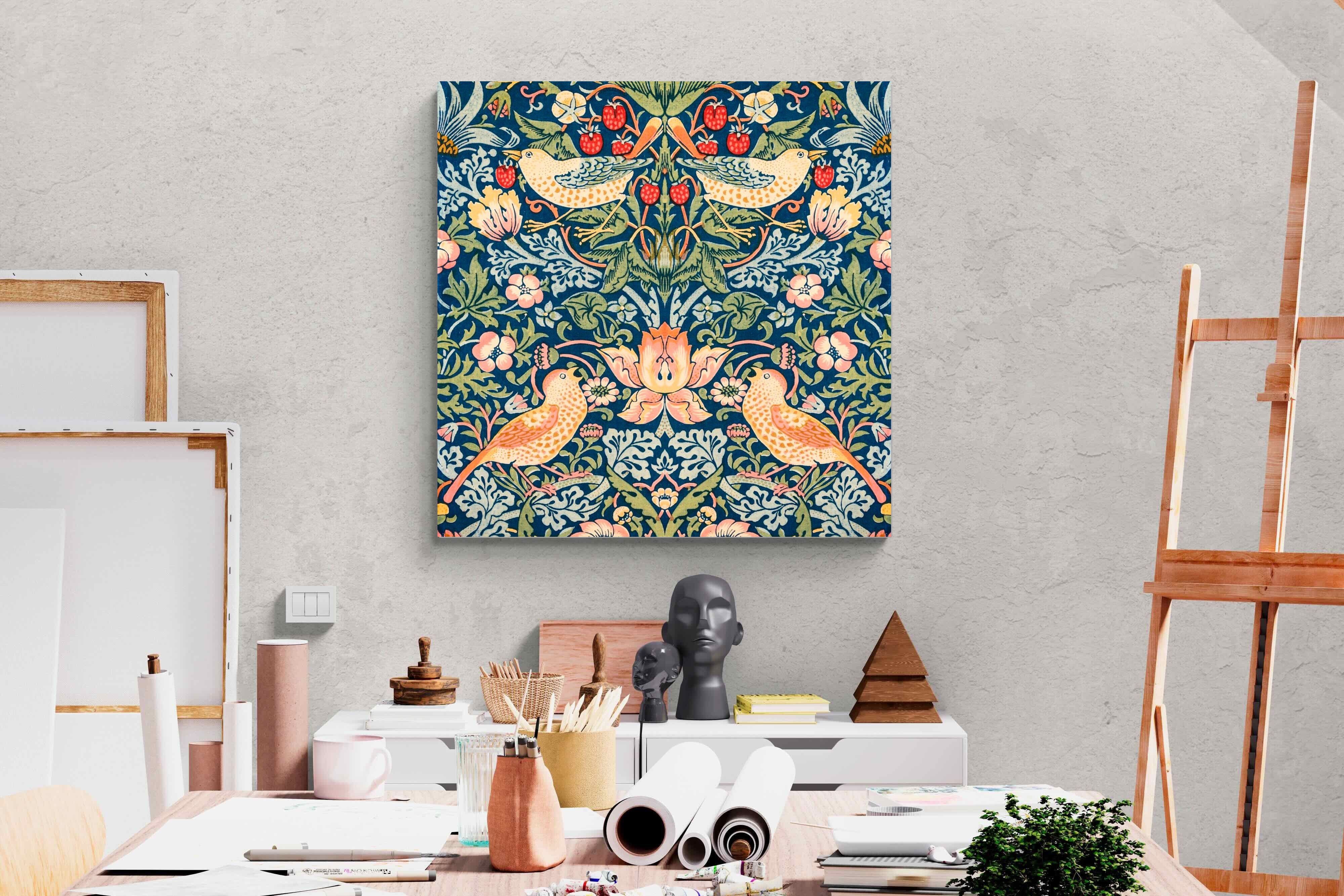 Pixalot Strawberry Thief Pattern