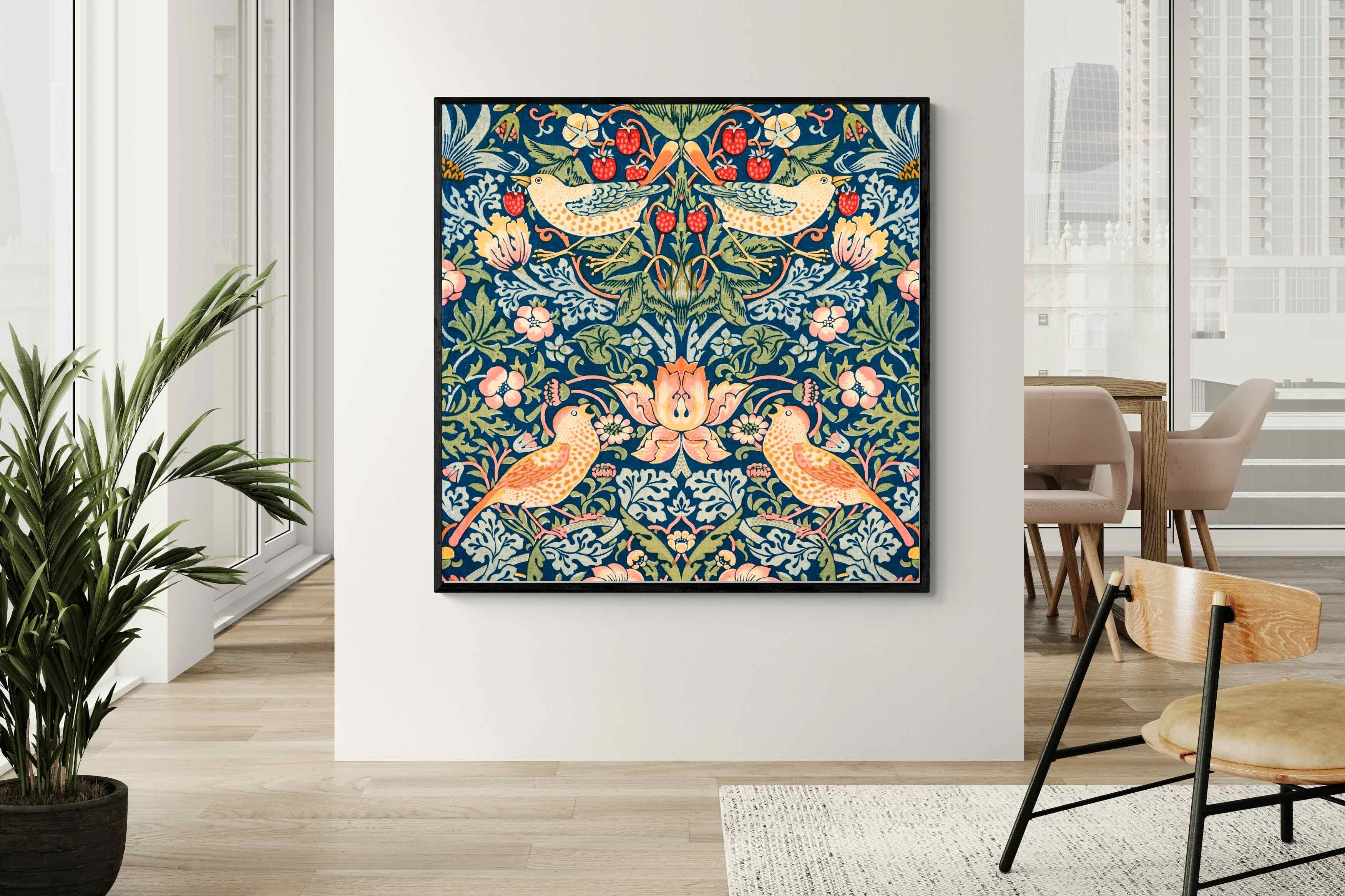 Pixalot Strawberry Thief Pattern
