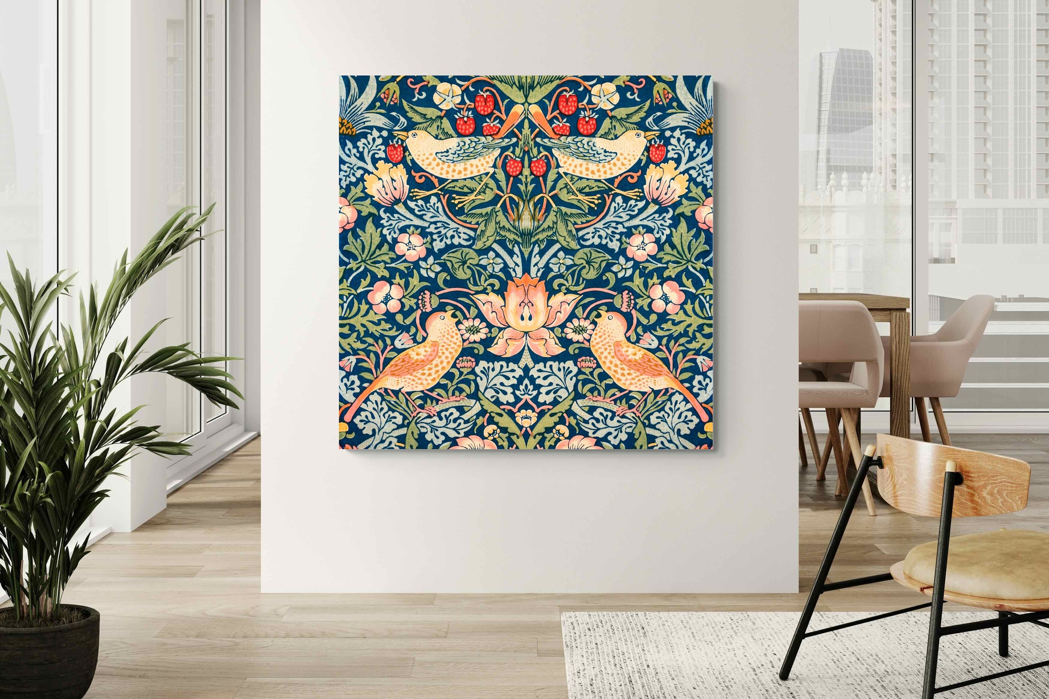 Pixalot Strawberry Thief Pattern