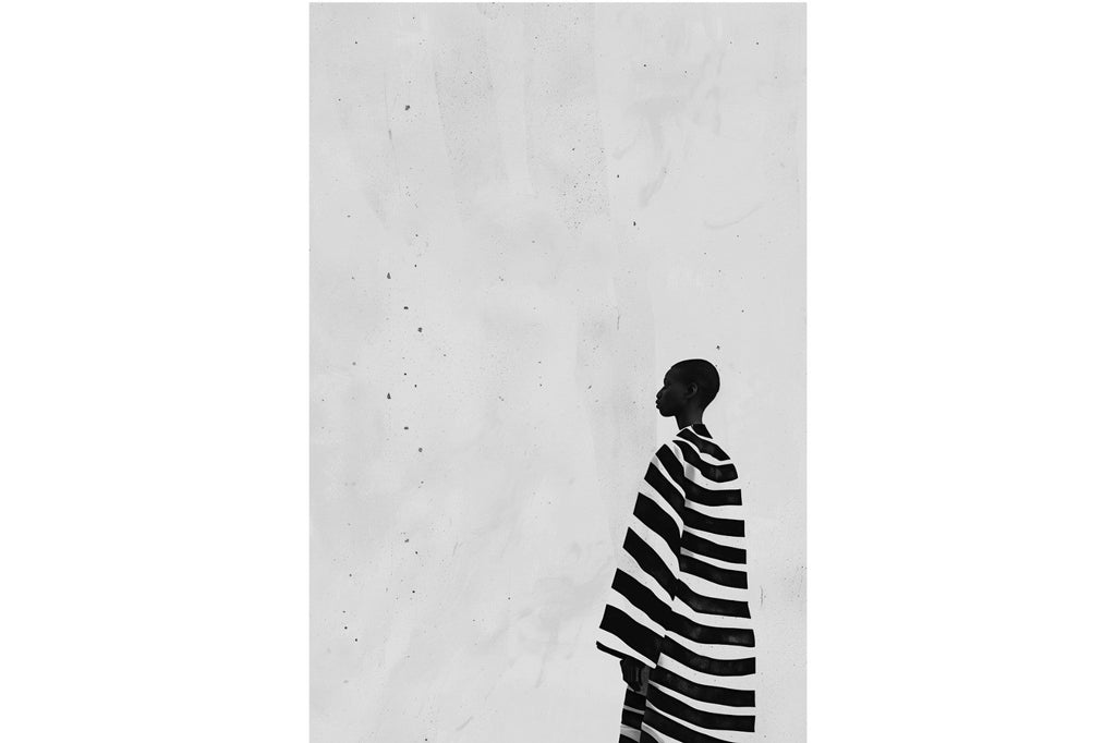 Striped Cloak-Wall_Art-Pixalot