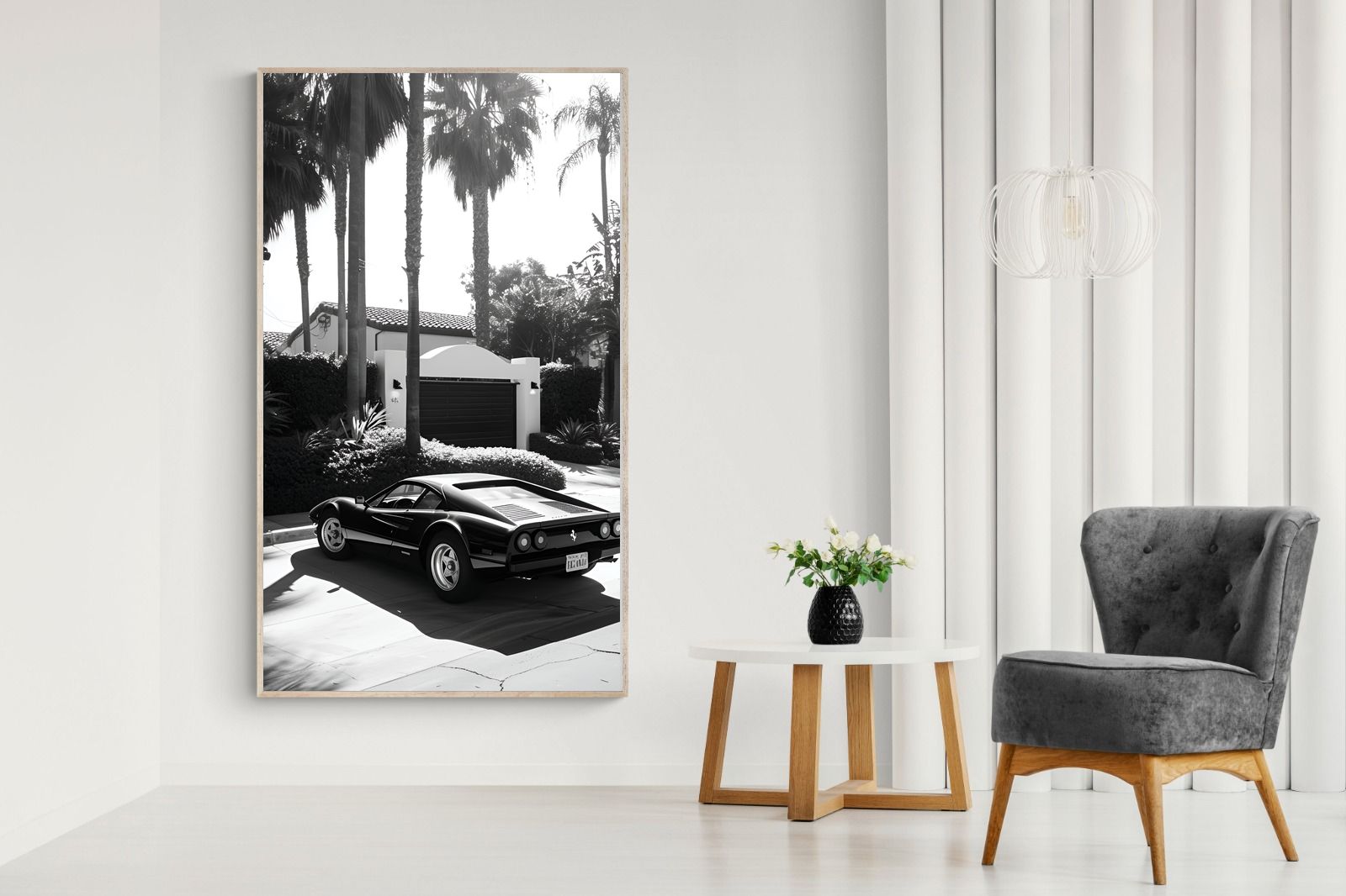 Pixalot Sunset Drive Ferrari