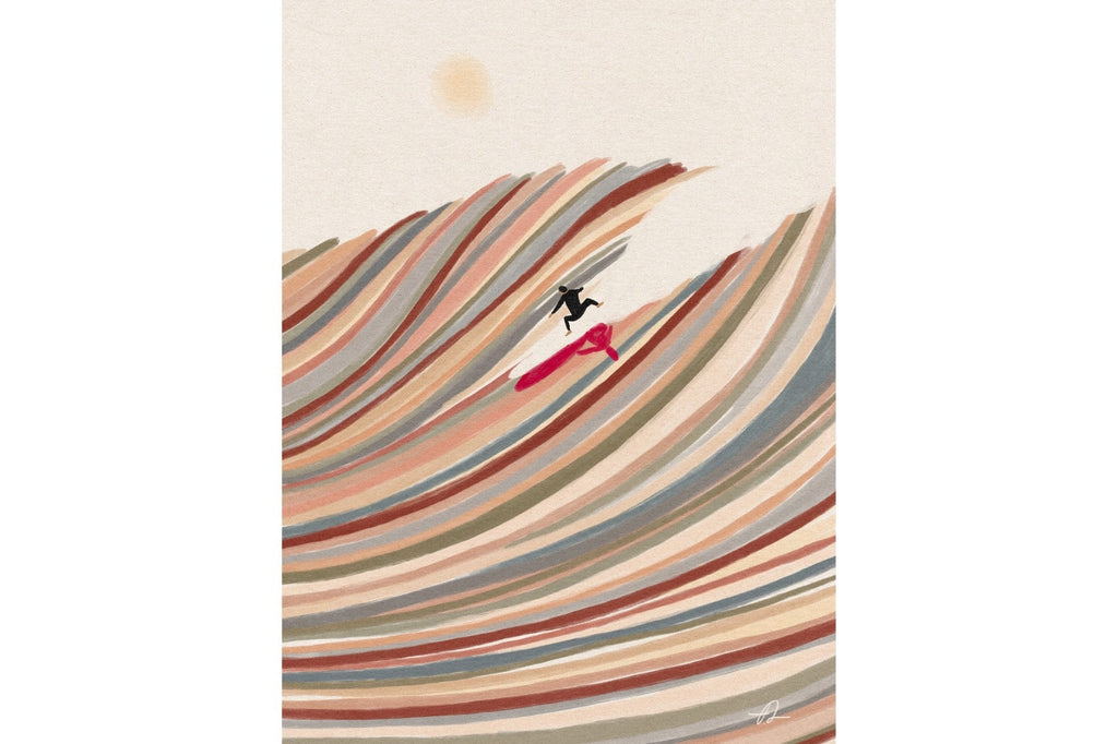 Surf Strokes-Wall_Art-Pixalot