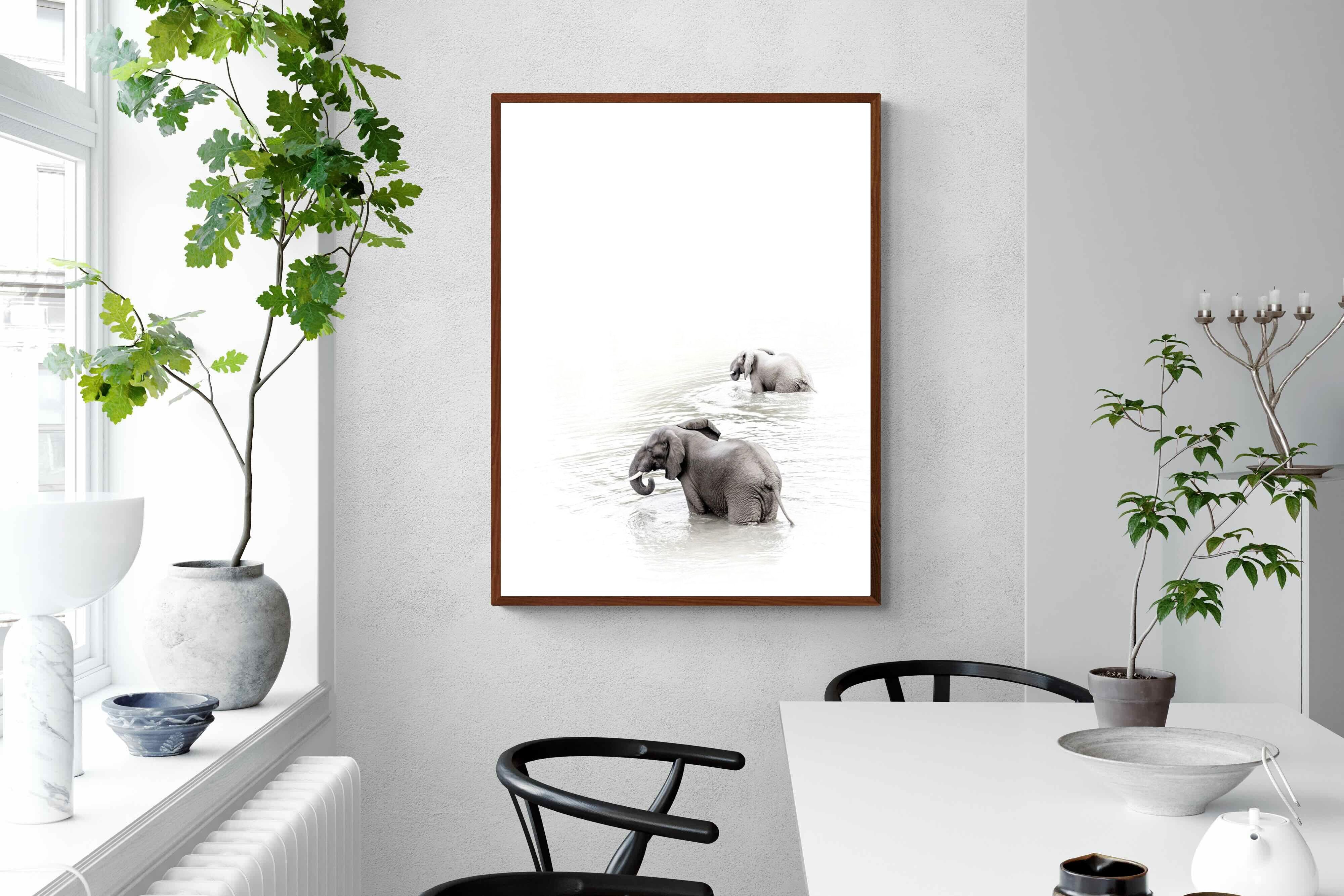 Pixalot Swimming Elephants