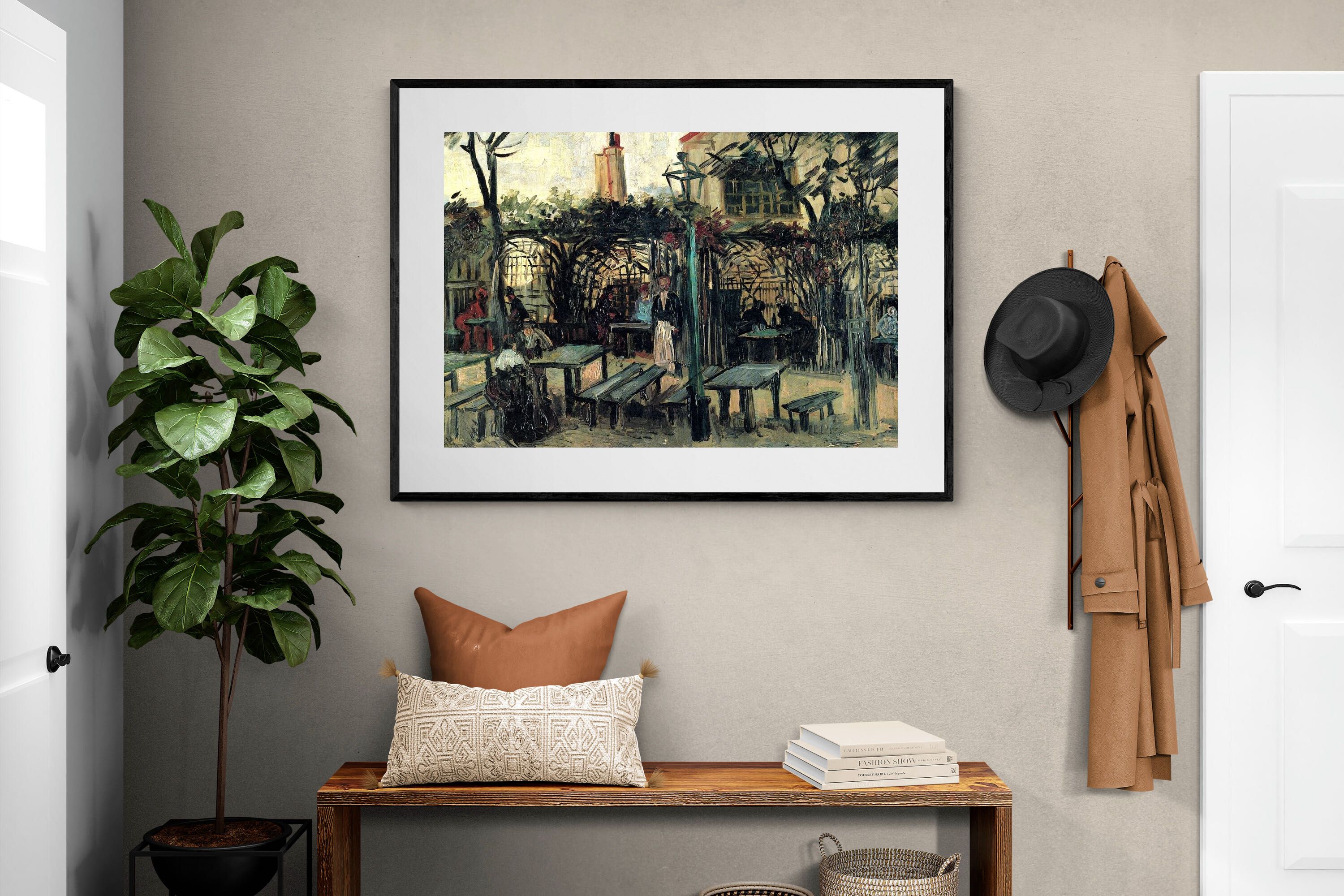 Pixalot ® Terrace of a Cafe on Montmartre