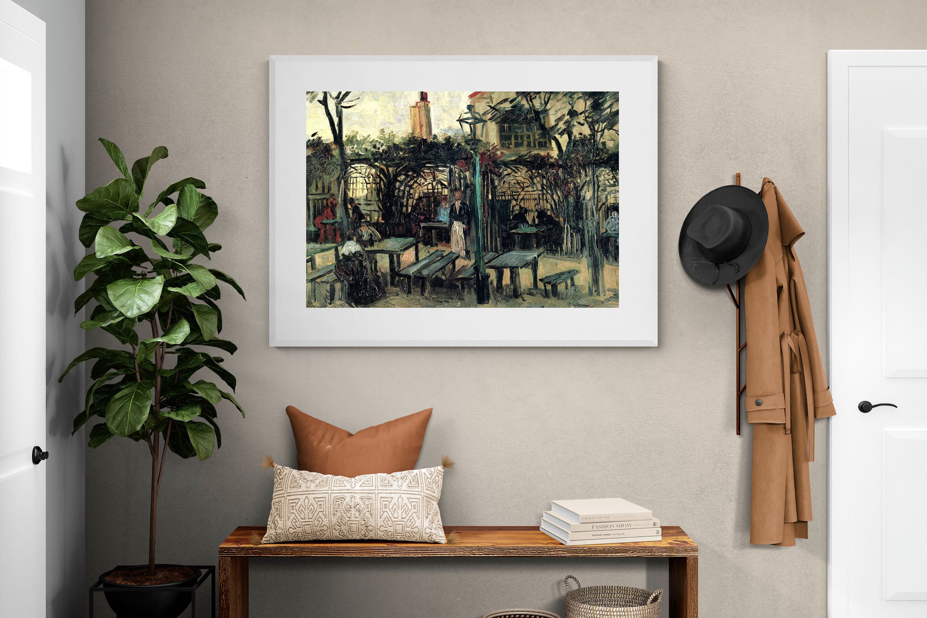 Pixalot ® Terrace of a Cafe on Montmartre