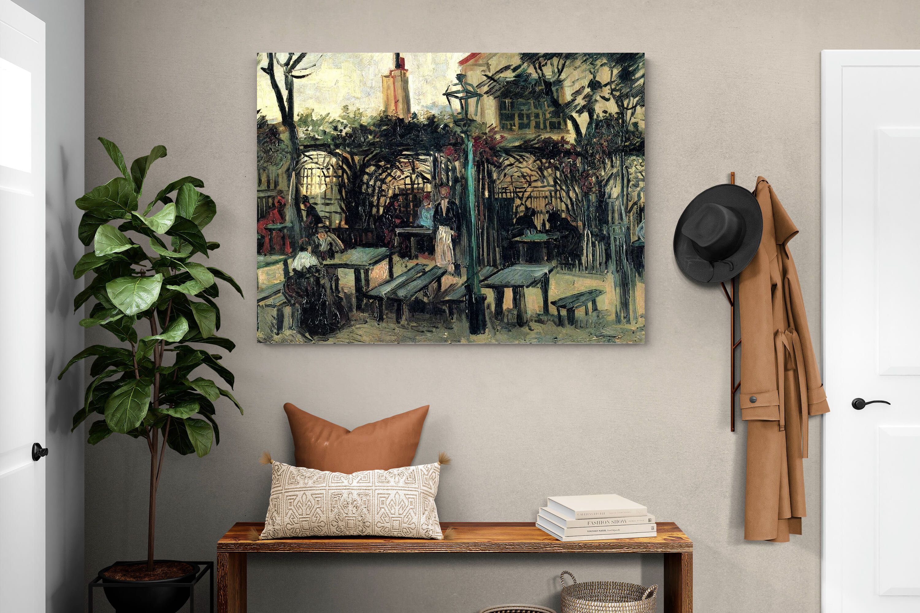 Pixalot ® Terrace of a Cafe on Montmartre