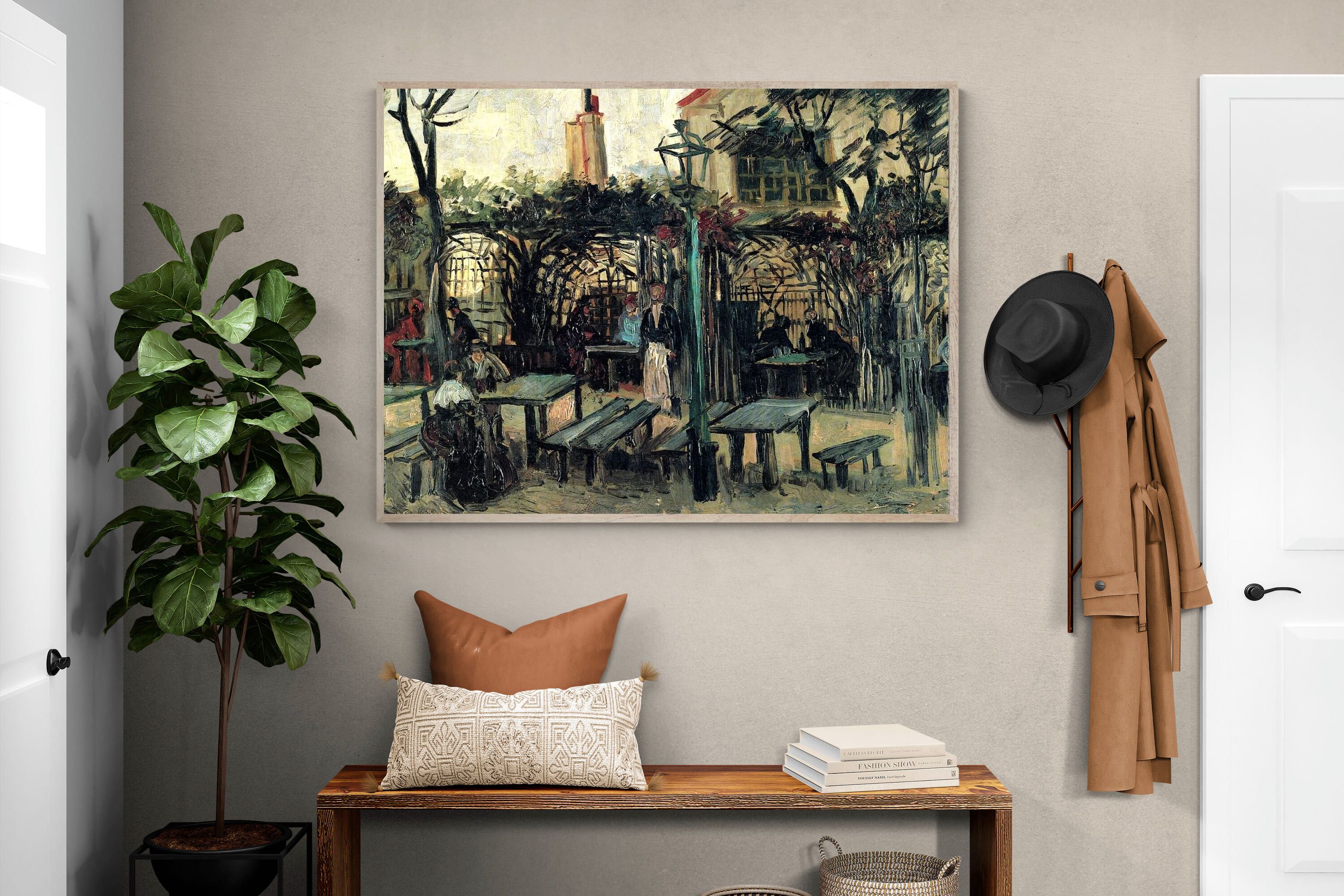 Pixalot ® Terrace of a Cafe on Montmartre