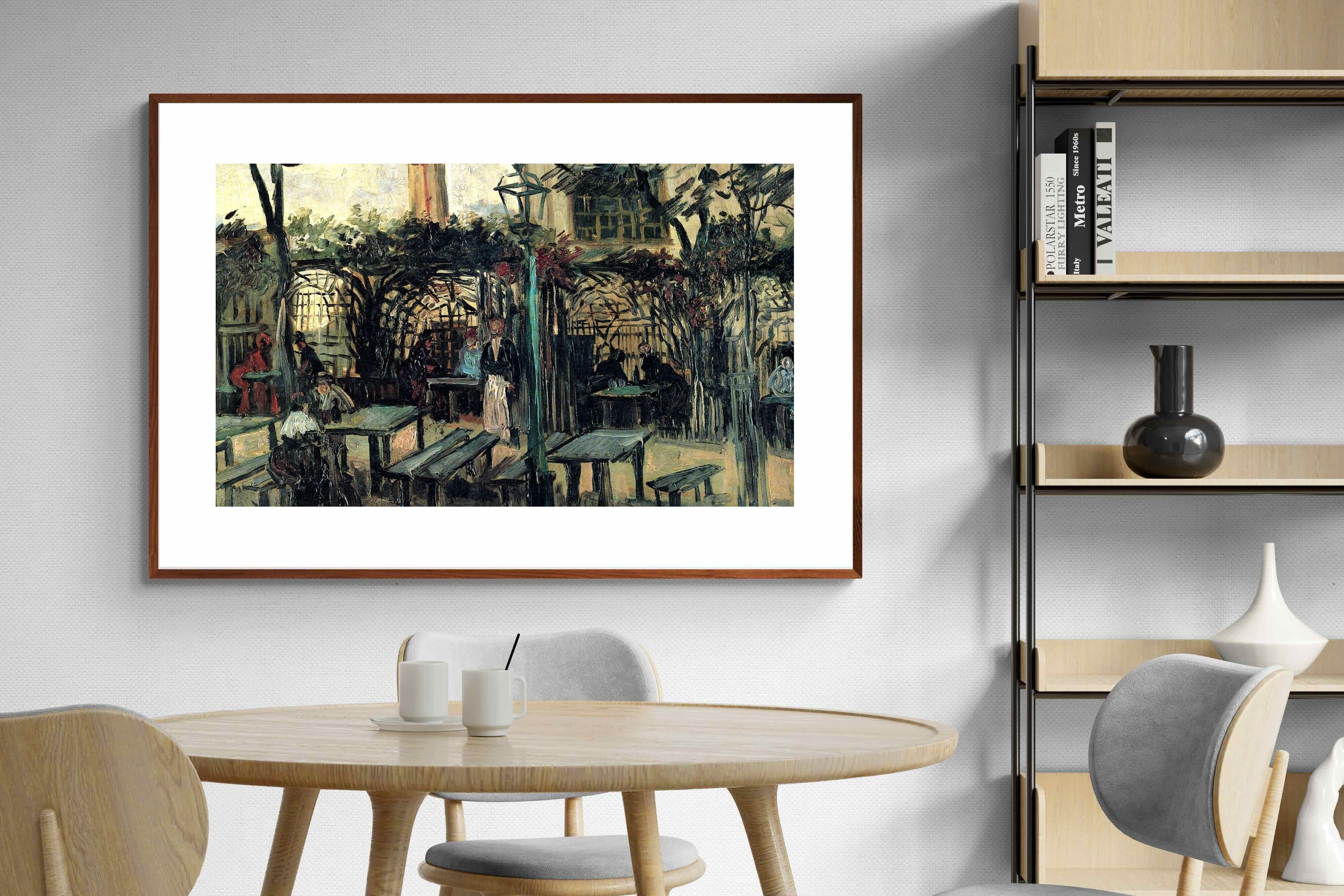Pixalot ® Terrace of a Cafe on Montmartre