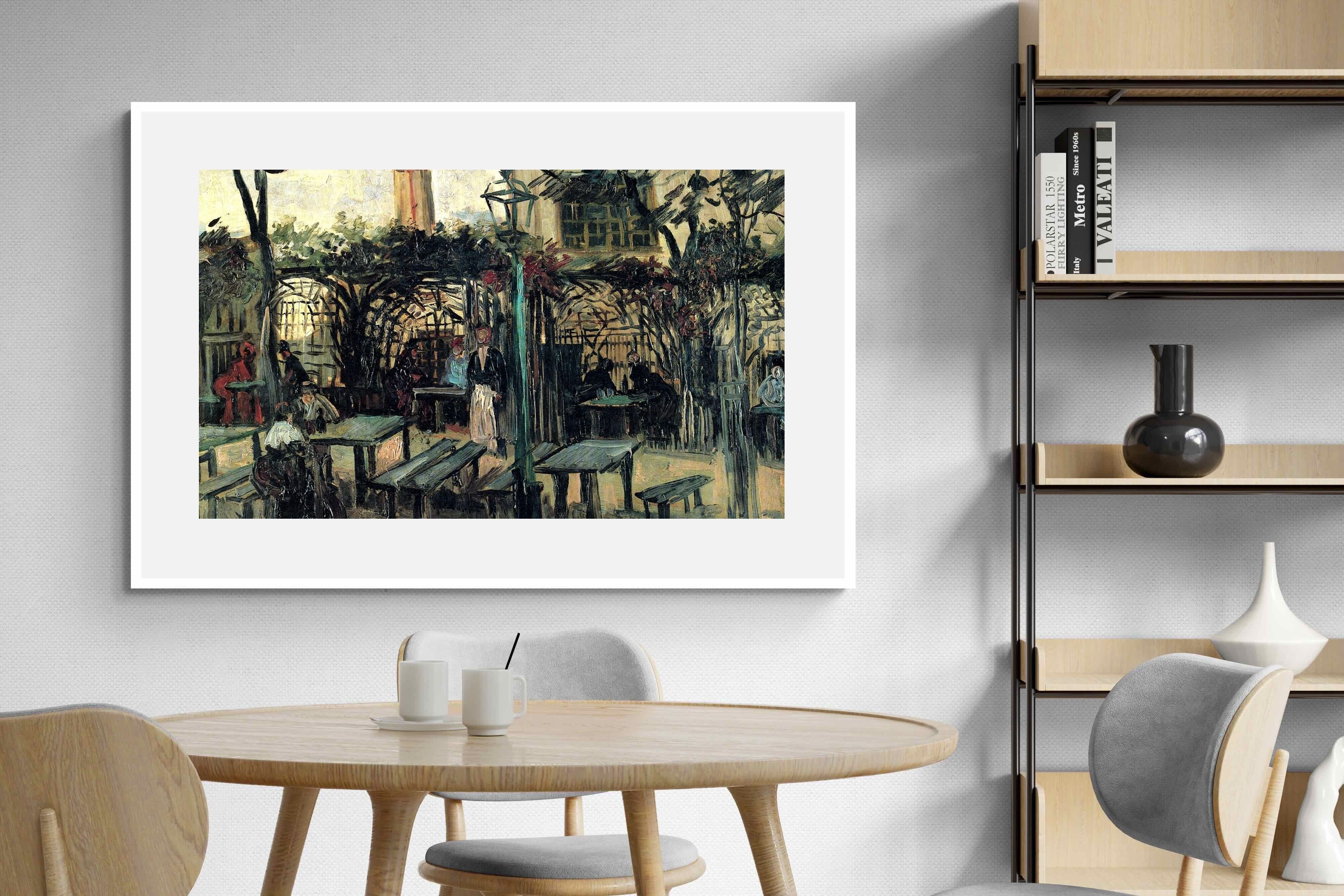 Pixalot ® Terrace of a Cafe on Montmartre