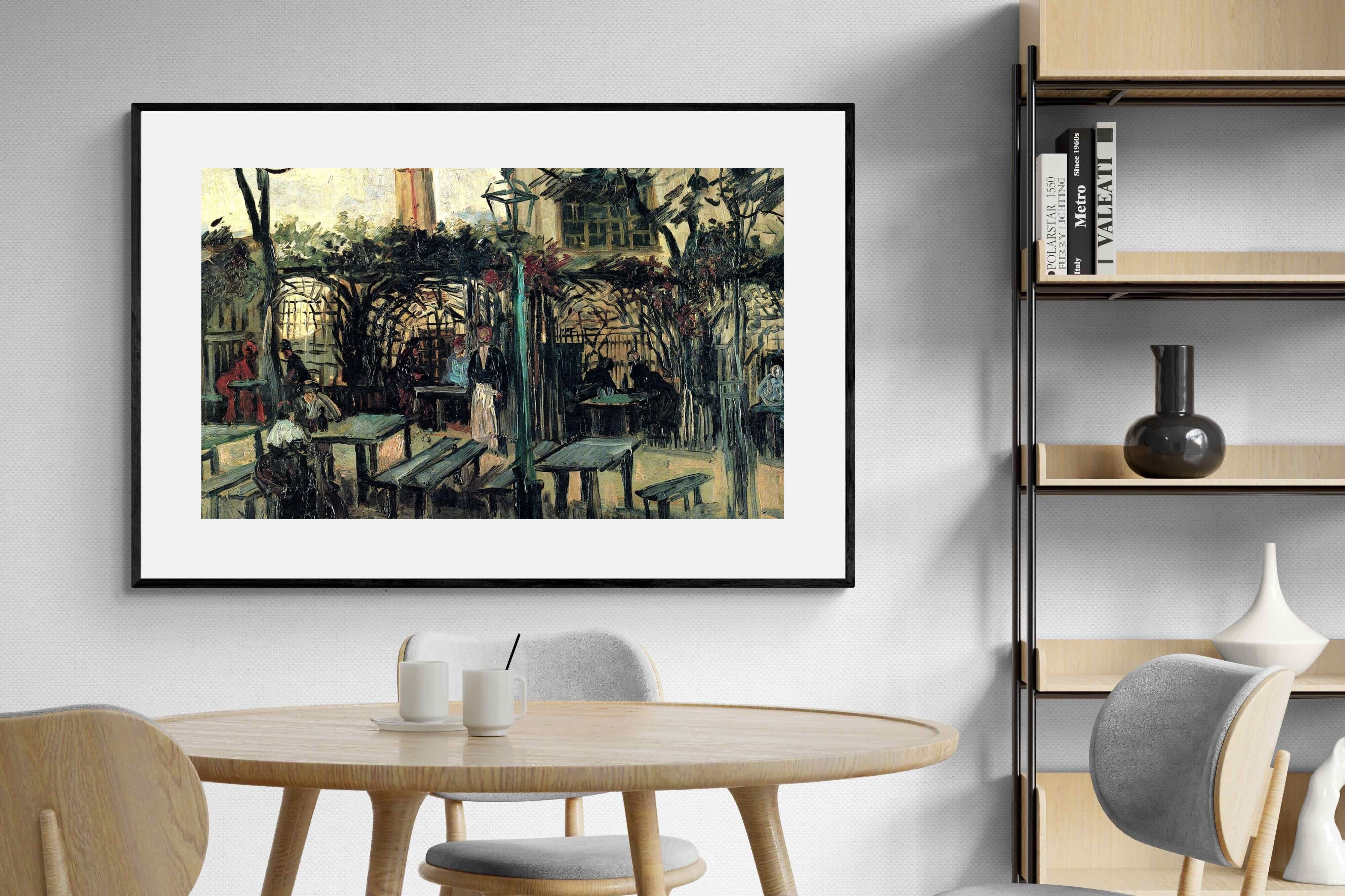 Pixalot ® Terrace of a Cafe on Montmartre