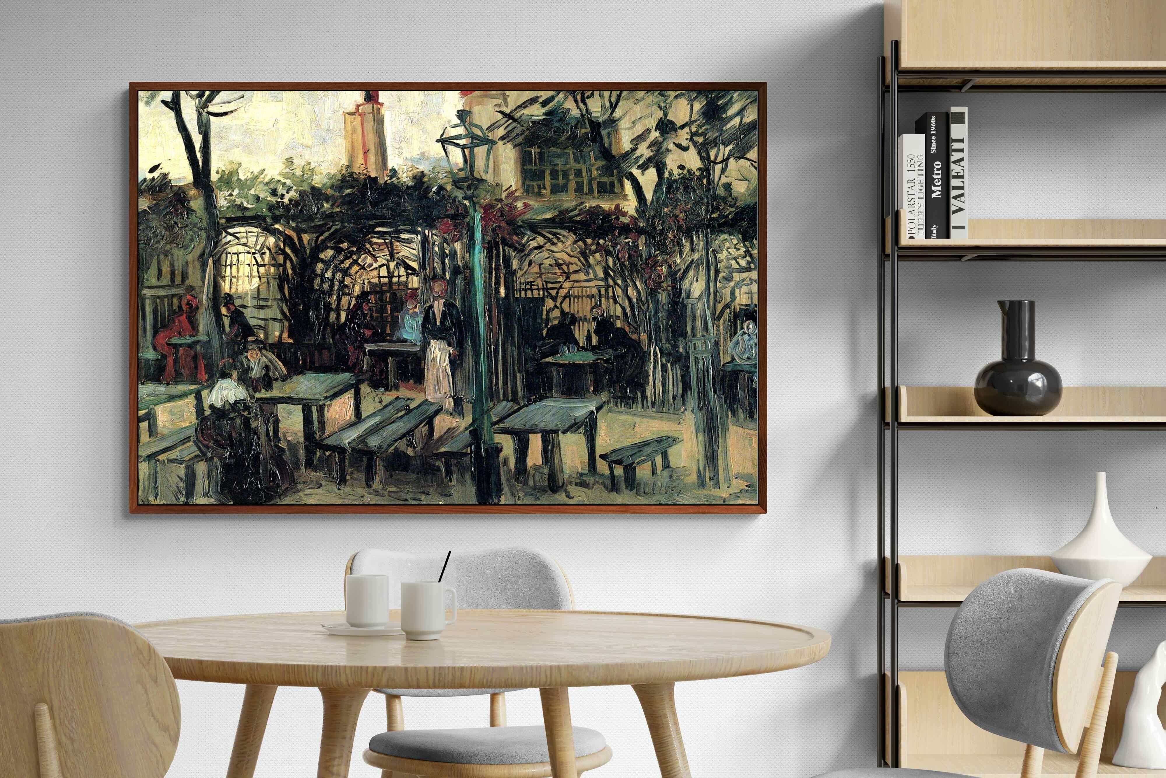 Pixalot ® Terrace of a Cafe on Montmartre