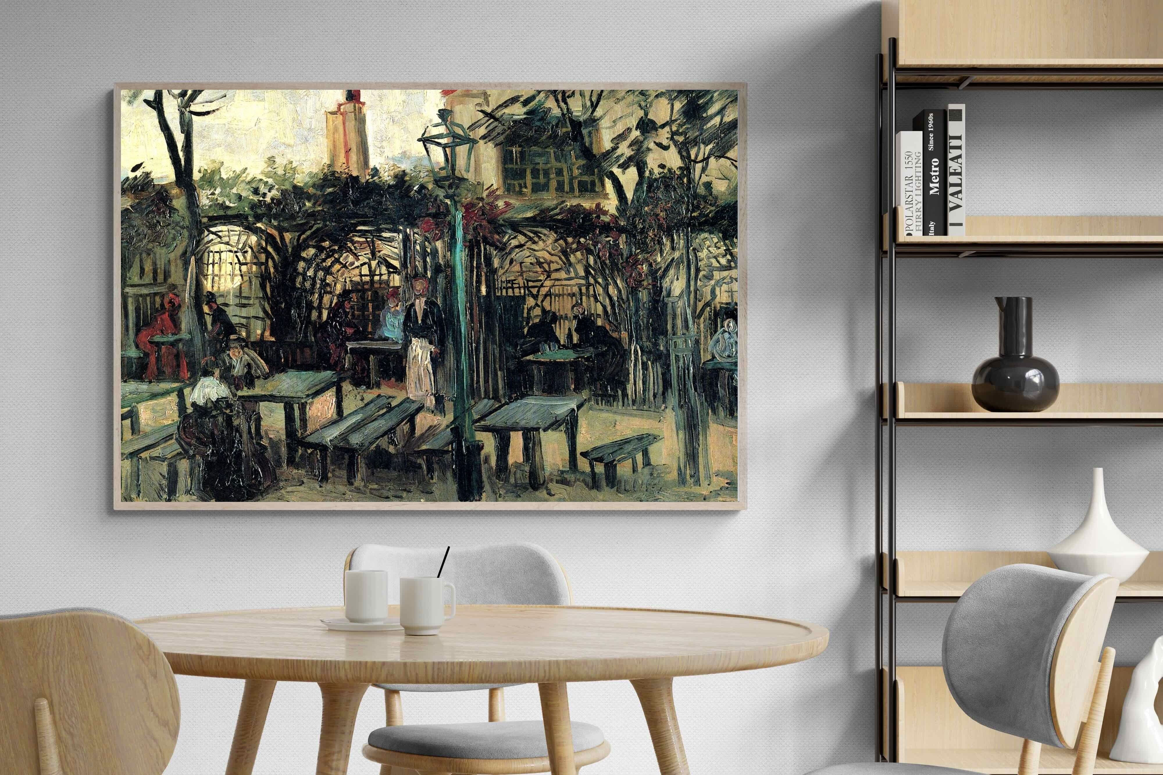 Pixalot ® Terrace of a Cafe on Montmartre