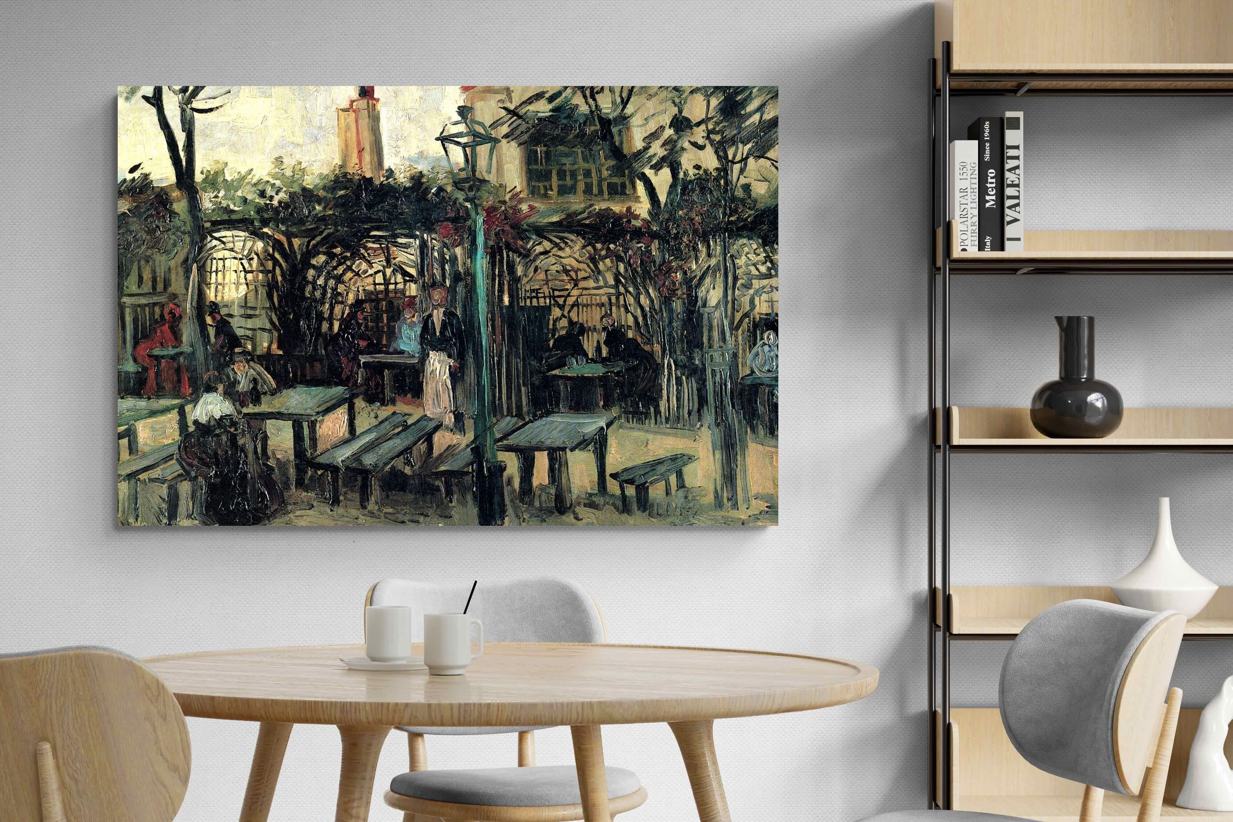 Pixalot ® Terrace of a Cafe on Montmartre