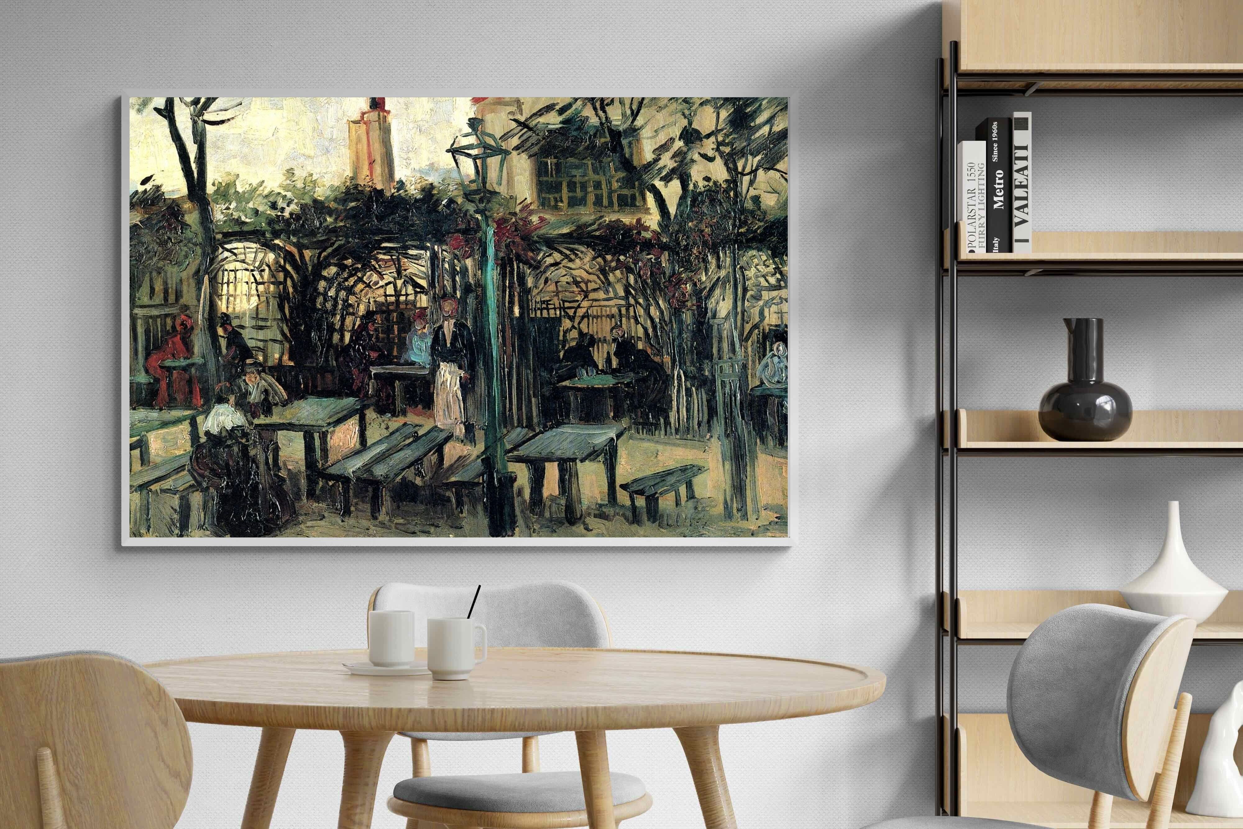 Pixalot ® Terrace of a Cafe on Montmartre