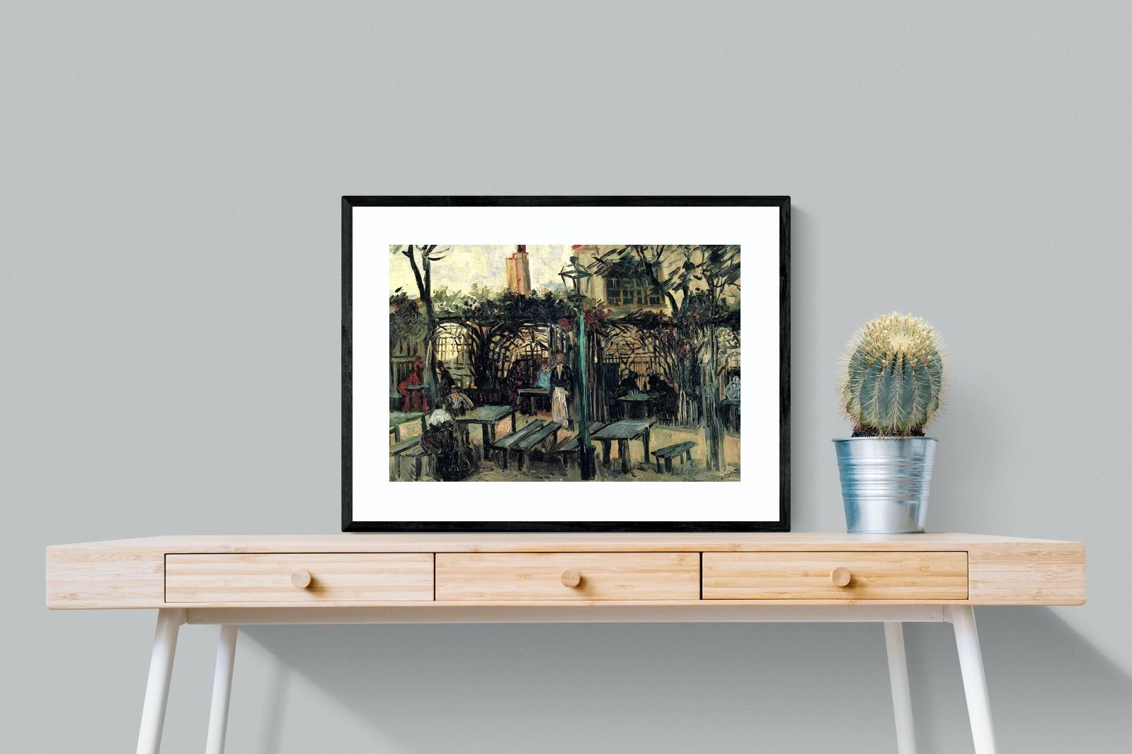 Pixalot ® Terrace of a Cafe on Montmartre