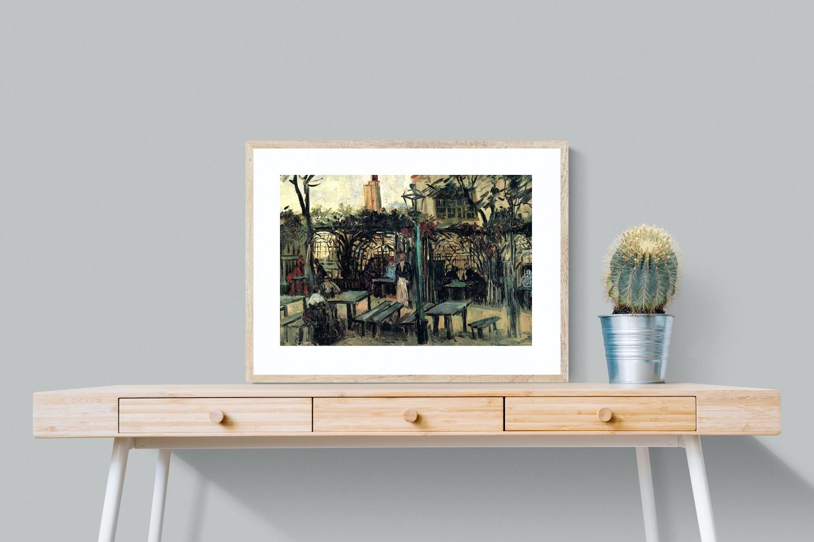 Pixalot ® Terrace of a Cafe on Montmartre