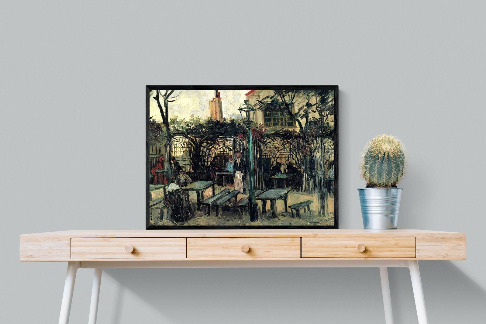 Pixalot ® Terrace of a Cafe on Montmartre