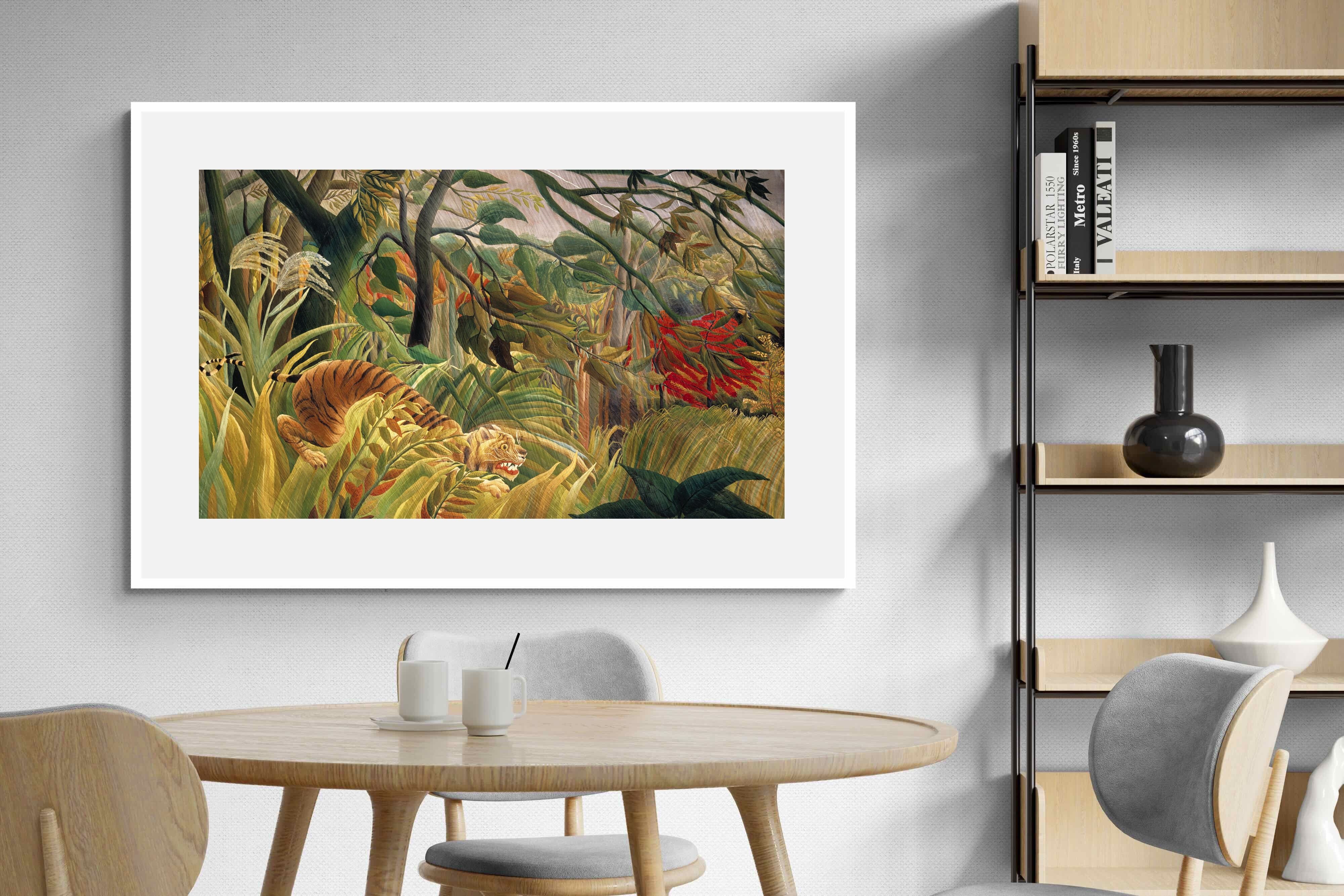 Pixalot Tiger in a Tropical Storm