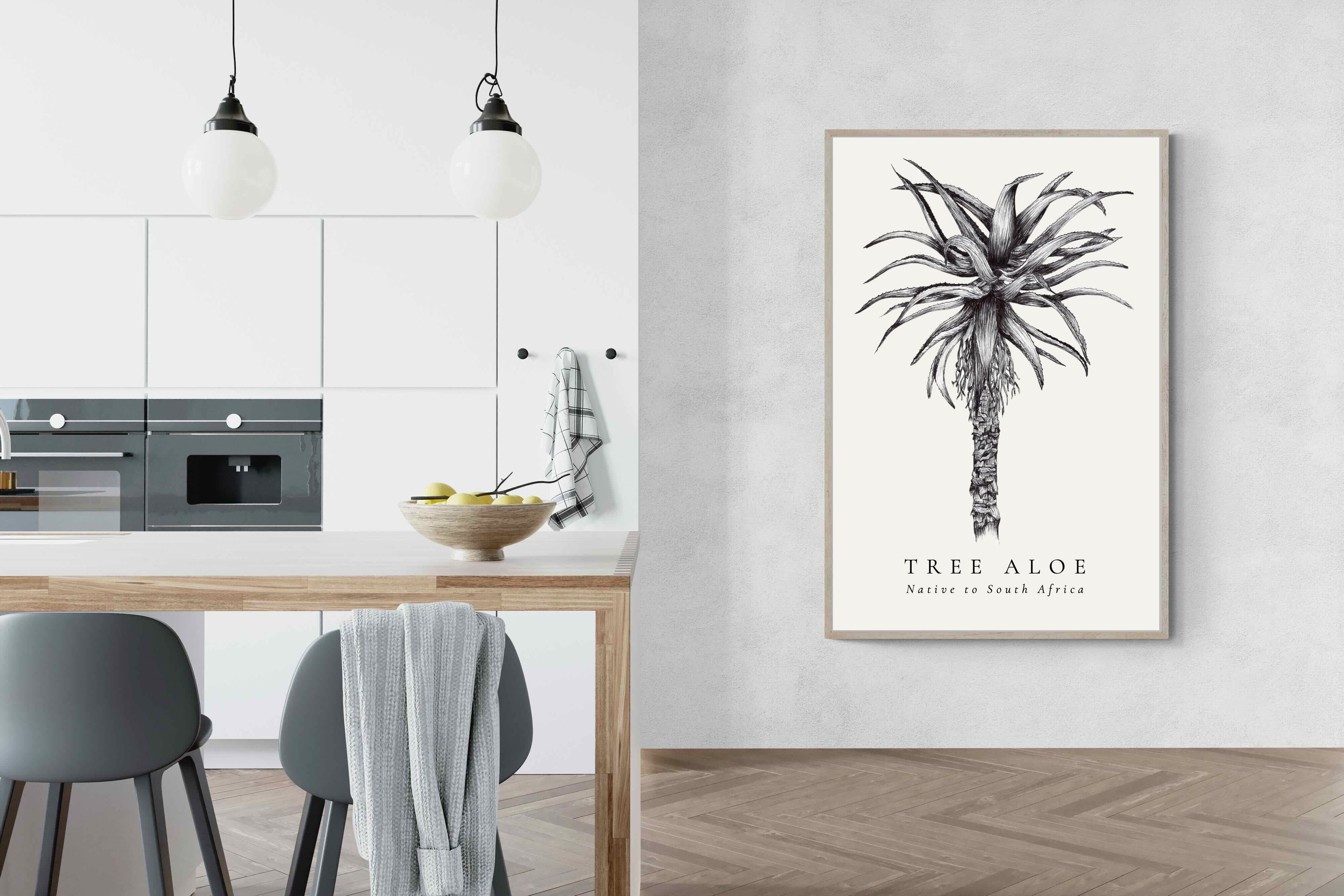 Pixalot ® Tree Aloe Illustration