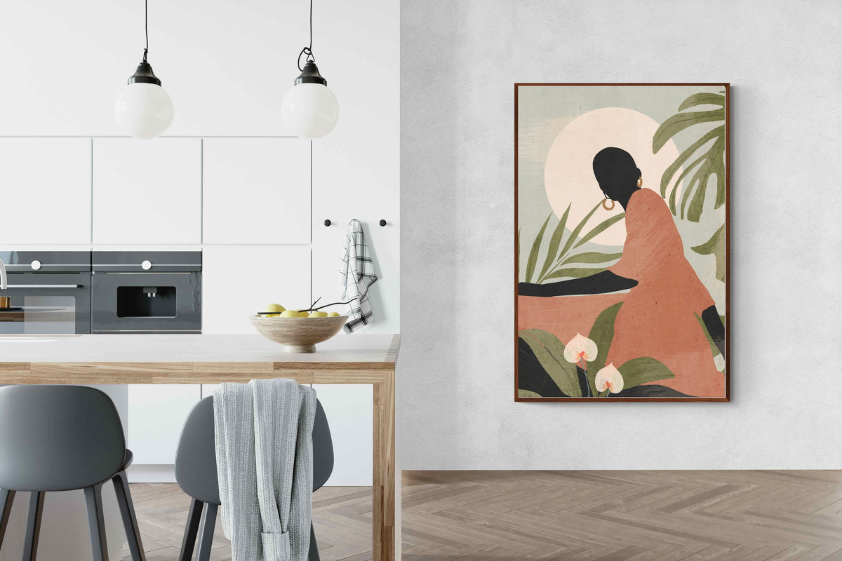 Pixalot ® Tropical Woman Silhouette